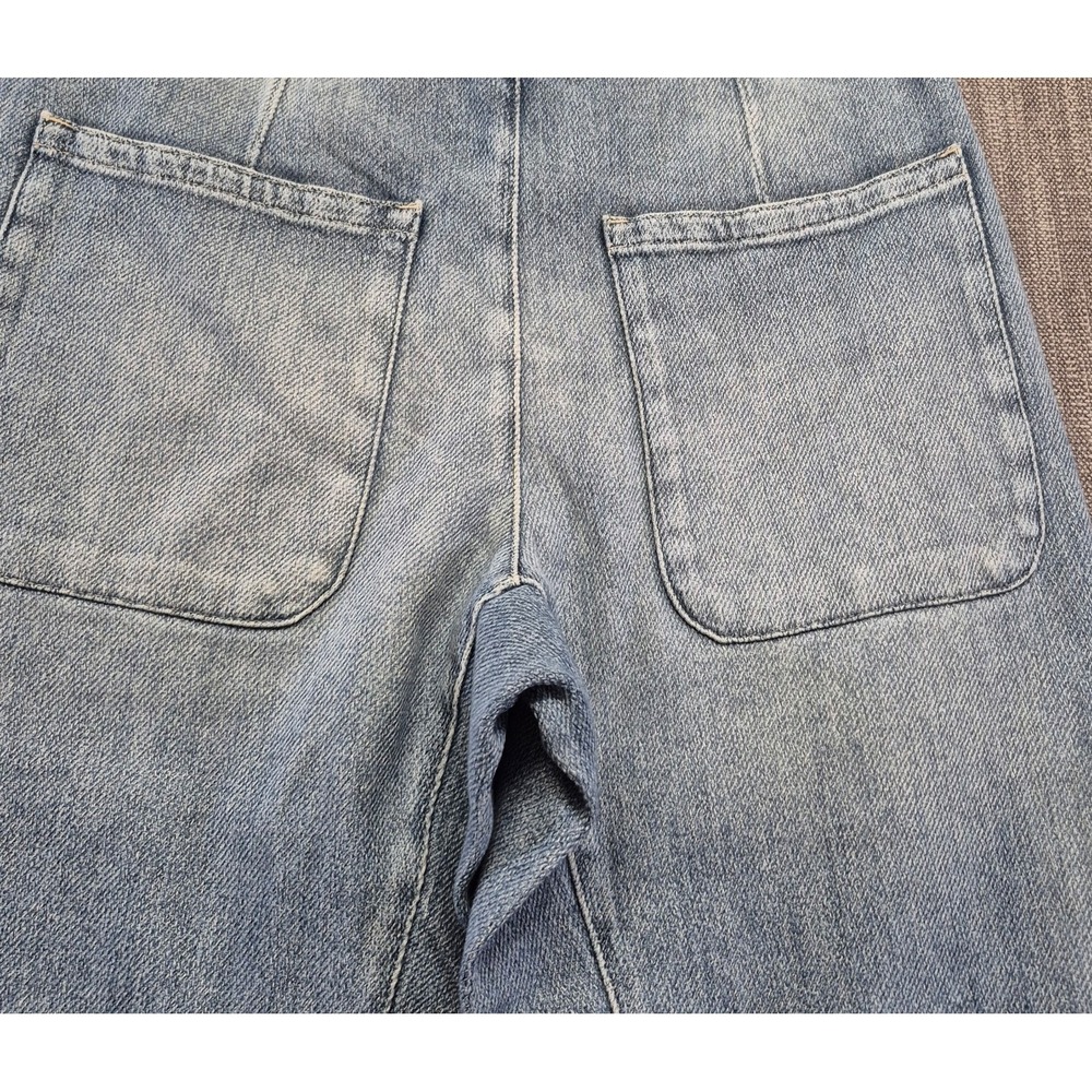 NWOT Free People We the Free Osaka Midrise Barrel Jeans 27 button fly light wash - Picture 14 of 16